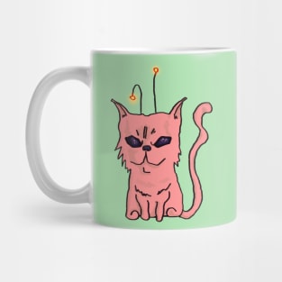 Alien persian cat Mug